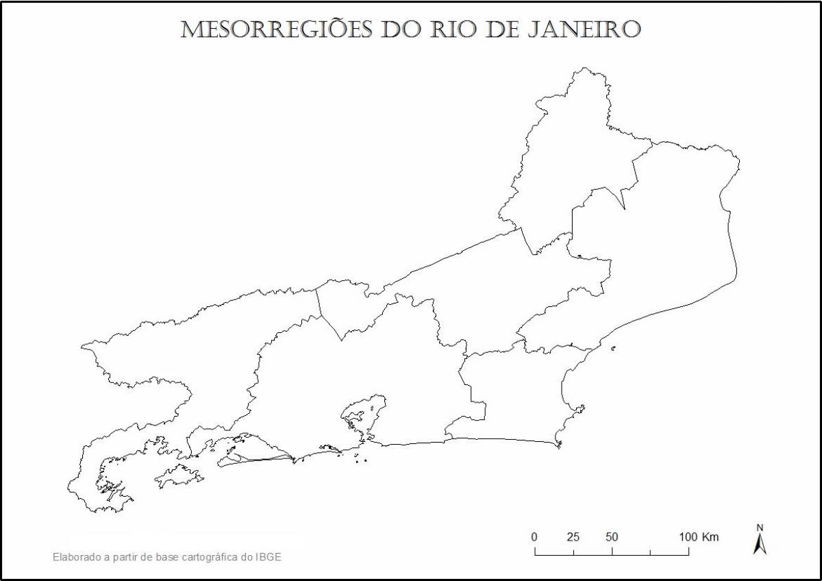 Peta Rio de Janeiro perawan