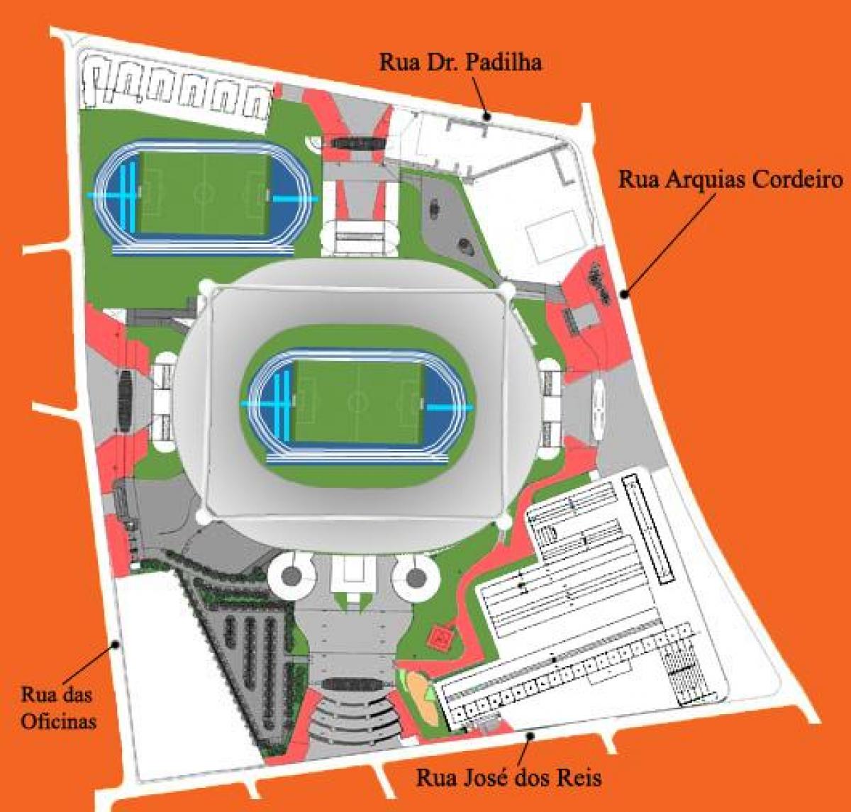 Peta stadium Engenhão