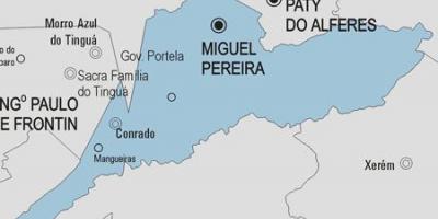 Peta Miguel Pereira kota