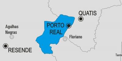 Peta Porto Nyata kota