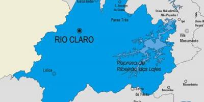 Peta Rio Claro kota