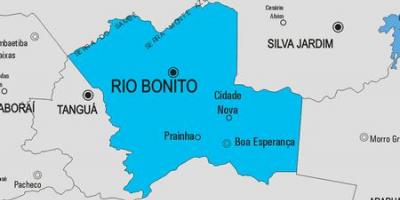 Peta Rio das Flores kota