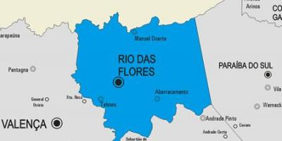 Peta Rio das Ostras kota